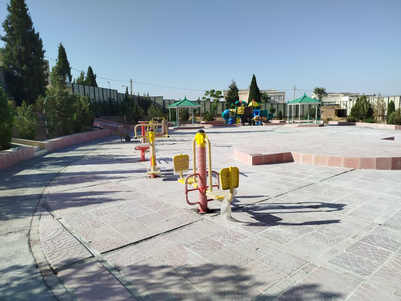 💥 بوستان بانوان کیانشهر در مراحل پایانی کار قرار دارد